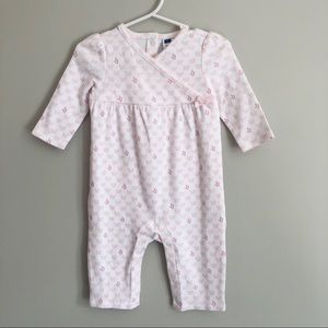 Janie & Jack Pink Butterfly one piece NWT Size 3-6